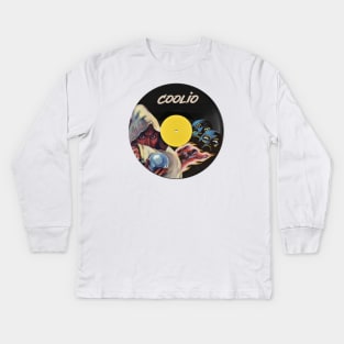 Coolio Vynil Pulp Kids Long Sleeve T-Shirt